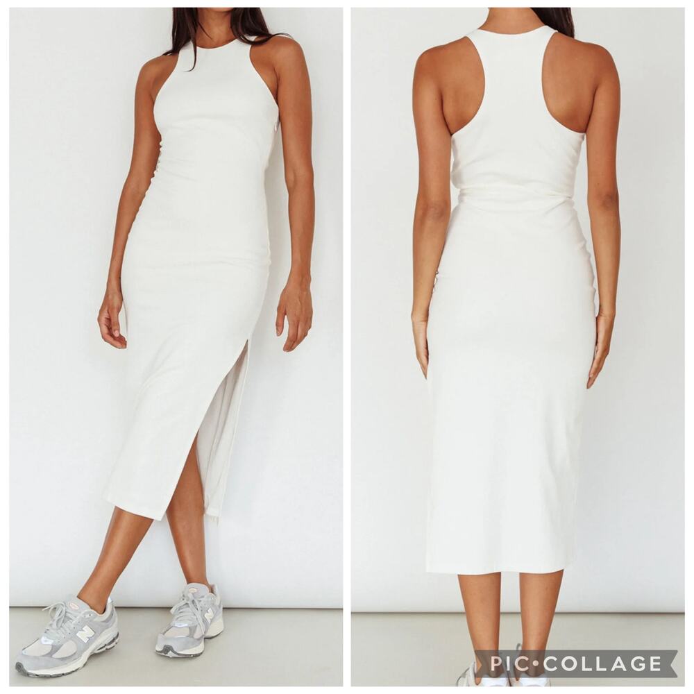 New with Tags FORE Racerback Midi Dress